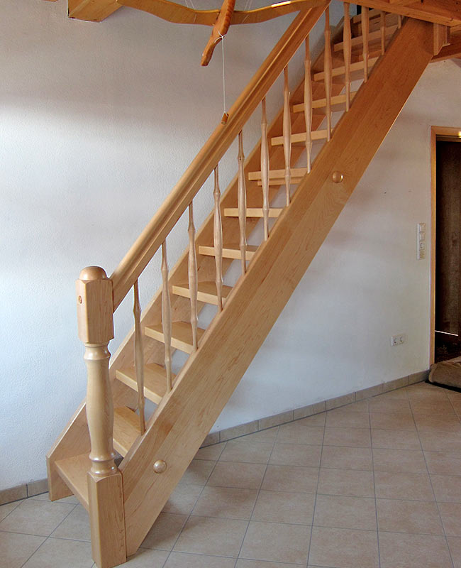 Franz Schaufler Kreativer Holzbau - Bau einer Treppe