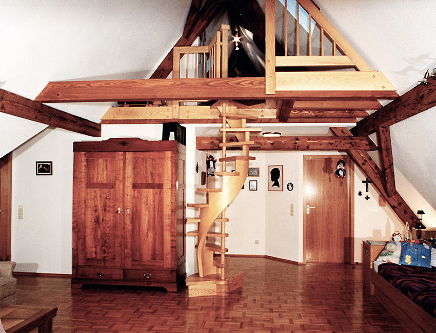 Franz Schaufler Kreativer Holzbau -Treppenbilder