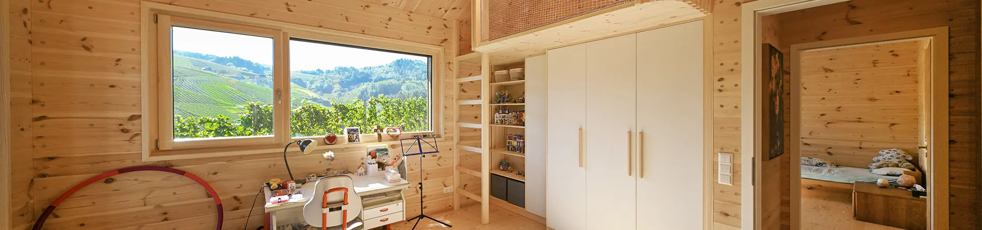 Franz Schaufler-Kreativer Holzbau Zimmerei Anbau Holzhaus HOLZ100