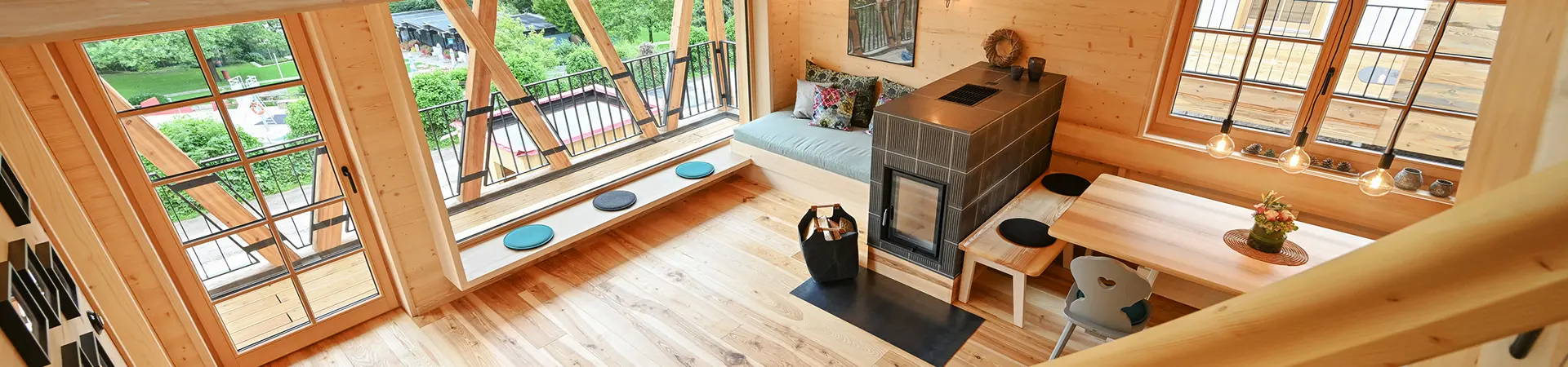 Franz Schaufler-Kreativer Holzbau Zimmerei HOLZ100 Ferienhaus Oma Ludwin