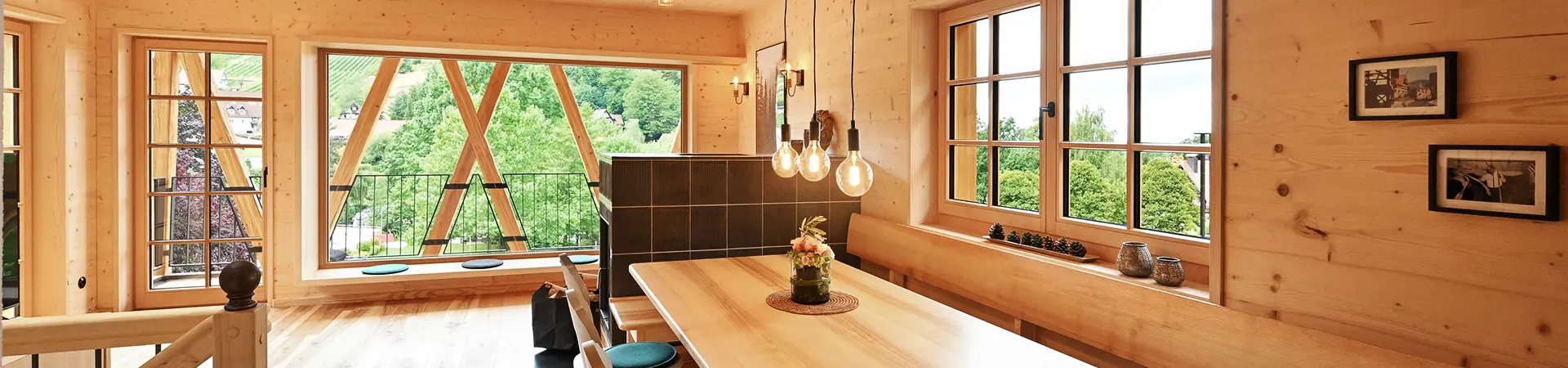 Franz Schaufler-Kreativer Holzbau Zimmerei HOLZ100 Ferienhaus Oma Ludwin