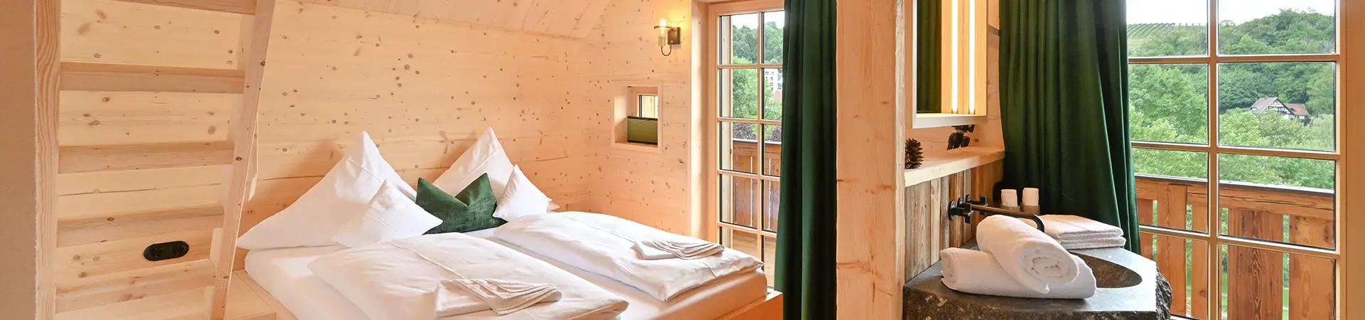 Franz Schaufler-Kreativer Holzbau Zimmerei HOLZ100 Ferienhaus Oma Ludwin